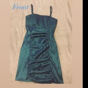 Tourquoise Silk Dress